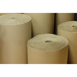 Golfkarton op rol - 160g/m² - 70M x 500 mm (bruin)