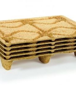 Houtvezel pallets