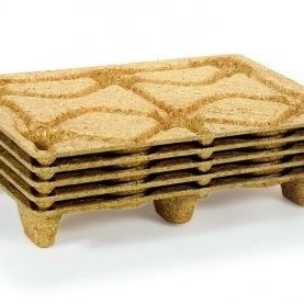 Houtvezel pallets