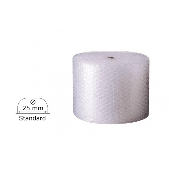 Luchtkussenfolie Standaard: nop Ø25mm - 50M x 1000mm Luchtkussenfolie Standaard: nop Ø25mm - 50M x 1000mm