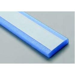 Schuimpads permanent zelfklevend in staven: 100 x 100 x 50 mm, lengte 1,15 mtr (per 1176 stuks)