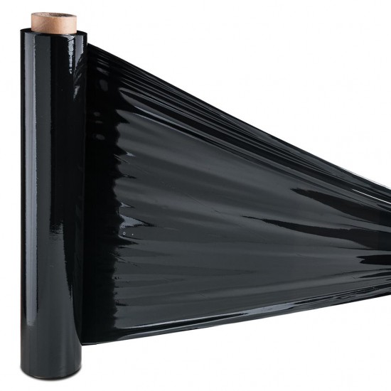 Rekfolie Cast zwart - 300M x 500mm 20µ