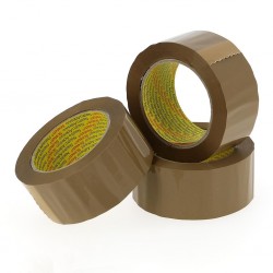 PP verpakkingstape havana - hotmelt - 3M - 100M x 48mm 28µ