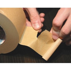 Papieren tape bruin - 50M x 48mm Papieren tape bruin - 50M x 48mm