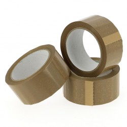 PVC verpakkingstape havana - 66M x 48mm 33µ