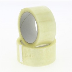 PP verpakkingstape transparant - hotmelt - 1500M x 48mm 28µ