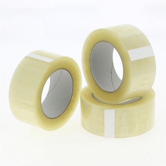 PP verpakkingstape transparant - acryl Easy tape- 66M x 50mm