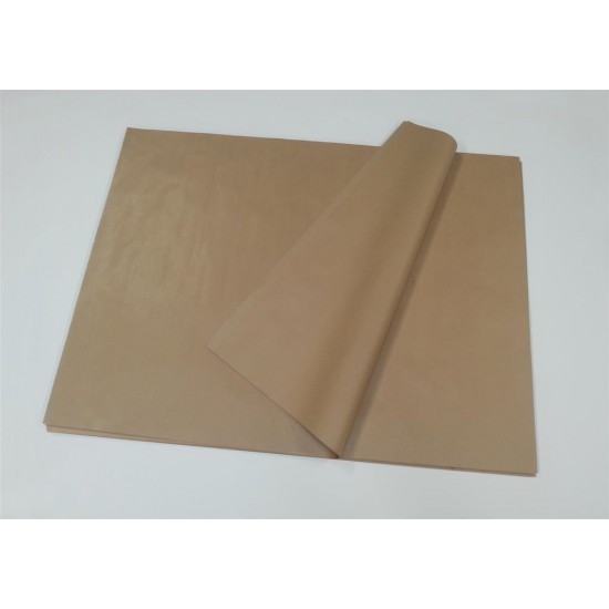 Kraftpapier 70g/m² - 1200mm x 750mm (bruin gestreept)